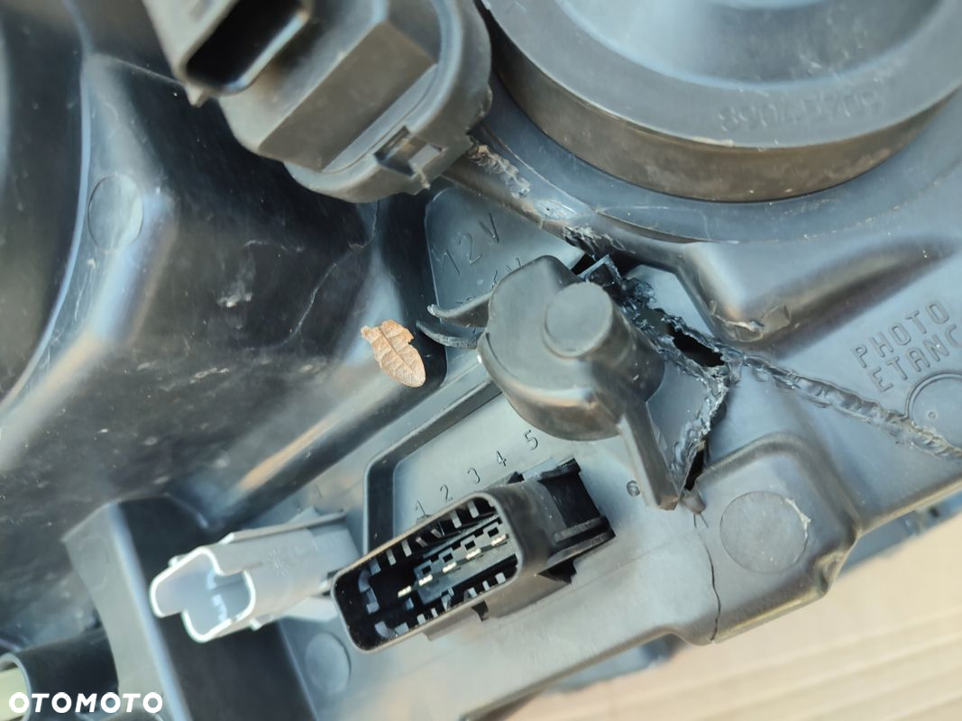 Lampa lewy przód RENAULT CLIO III LIFT EUROPA ORYGINAŁ - 8