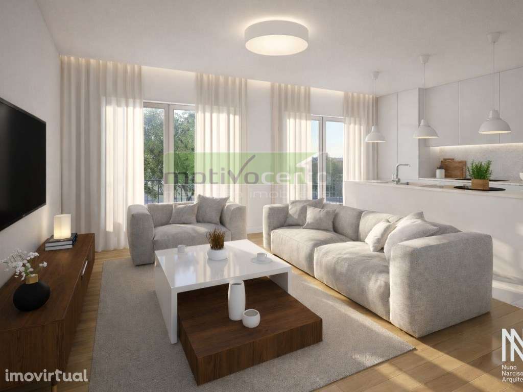 T3 Moderno em Camarate, Loures. Varanda e 2 Lugares de Parqueamento - Grande imagem: 3/10