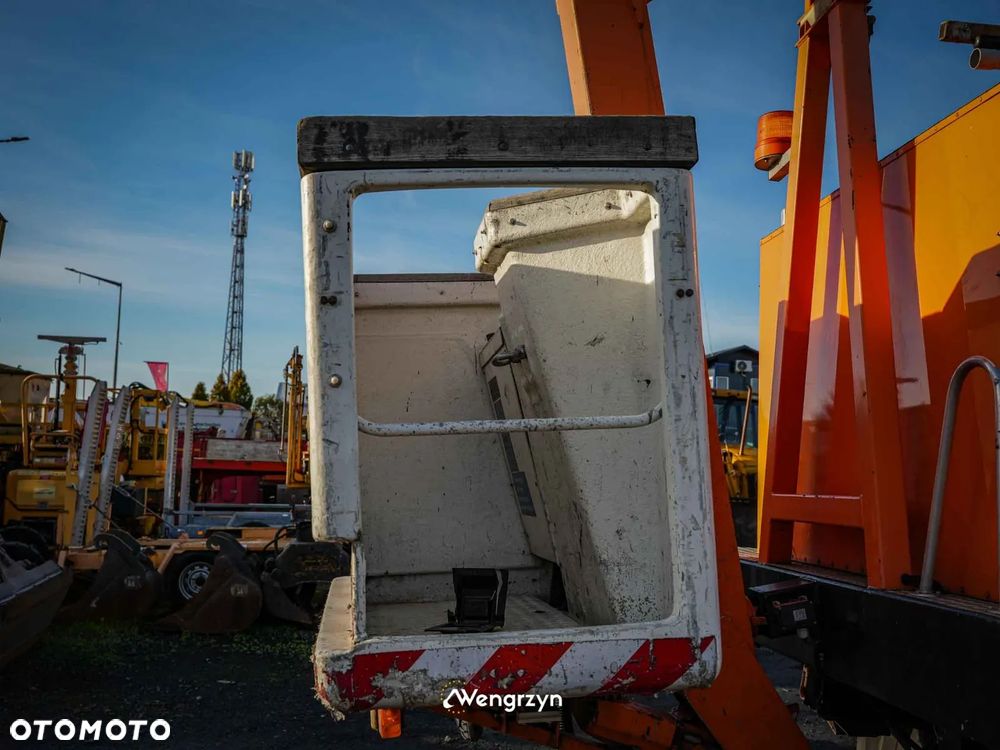 MAN MAN 14.170F Podnośnik koszowy - pojazd dwudrogowy do obsługi sieci trakcyjnej - 14