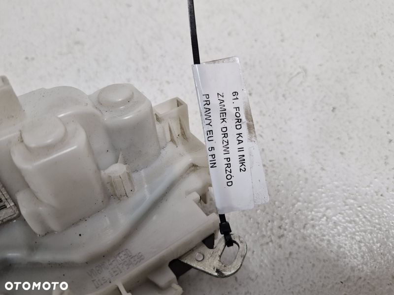 ford ka 2 ii mk2 zamek drzwi prawy przód przedni eu 5 pin 51794337 - 4