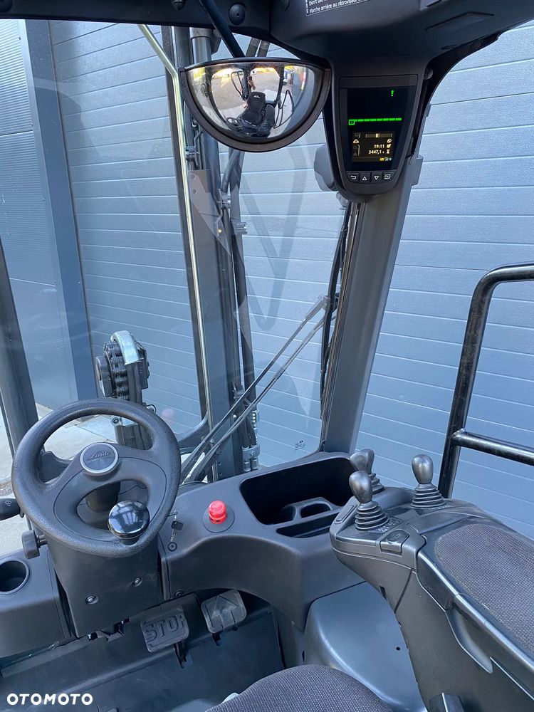 Linde E20L DUPLEX  przesuw zintegrowany, NOWE opony - 18