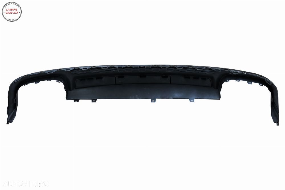Difuzor Bara Spate si Ornamente Evacuare Audi A6 C8 4K Avant Sedan (2018-up) S6 De- livrare gratuita - 6