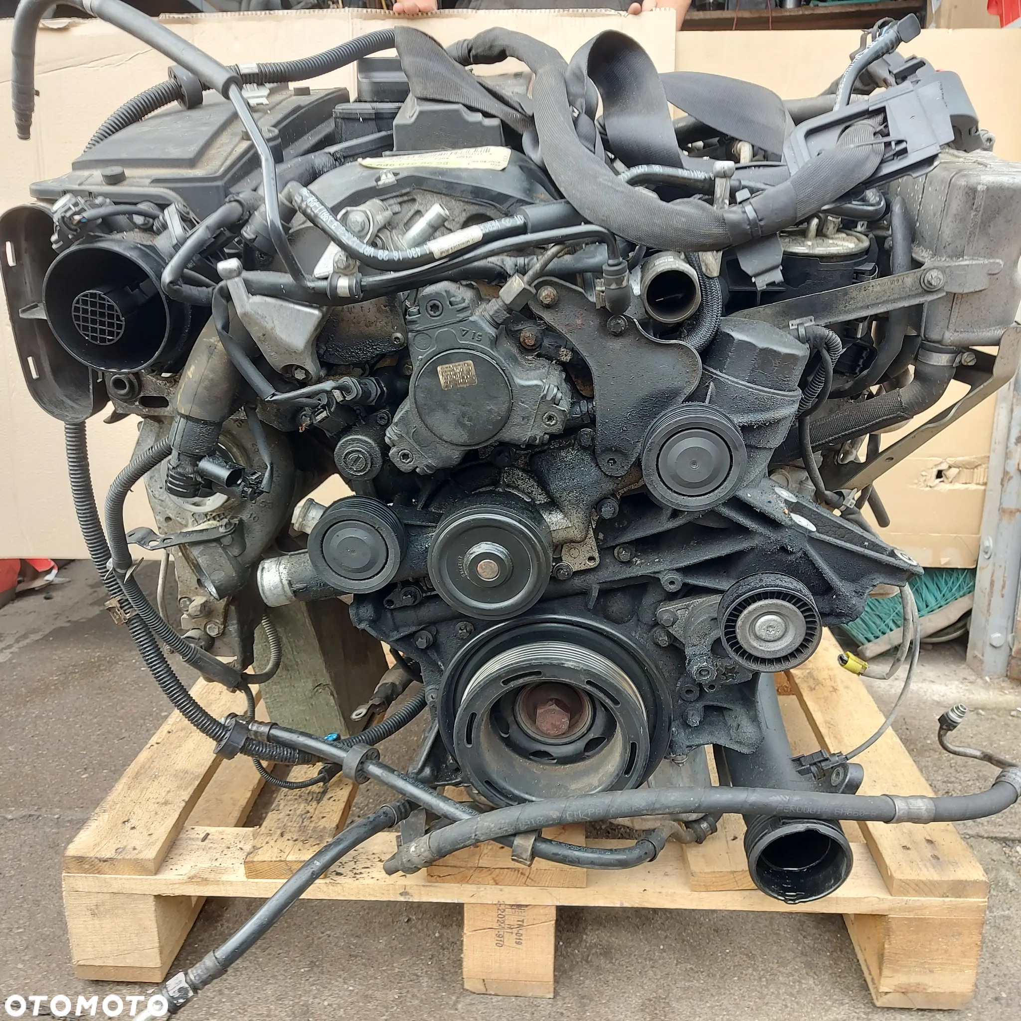 SLUPEK SILNIK 646811 220 CDI 140 TYS. 1700 PS MERCEDES E W211 C W204 ORYGINAL DEMONTAZ DIESEL 646 811 - 7