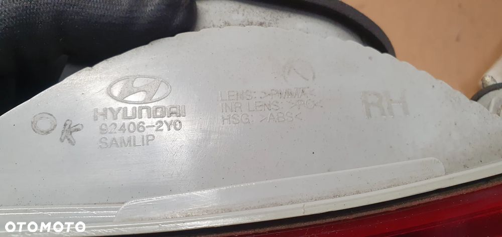 Lampa prawy tył tylna prawa w klapę Hyundai IX35 92406-2Y0 - 6