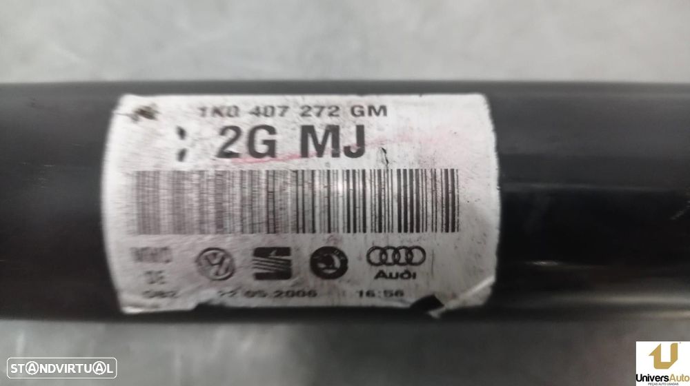 TRANSMISSÃO FRONTAL DIREITA SEAT LEON 2006 -1K0407272GM - 3