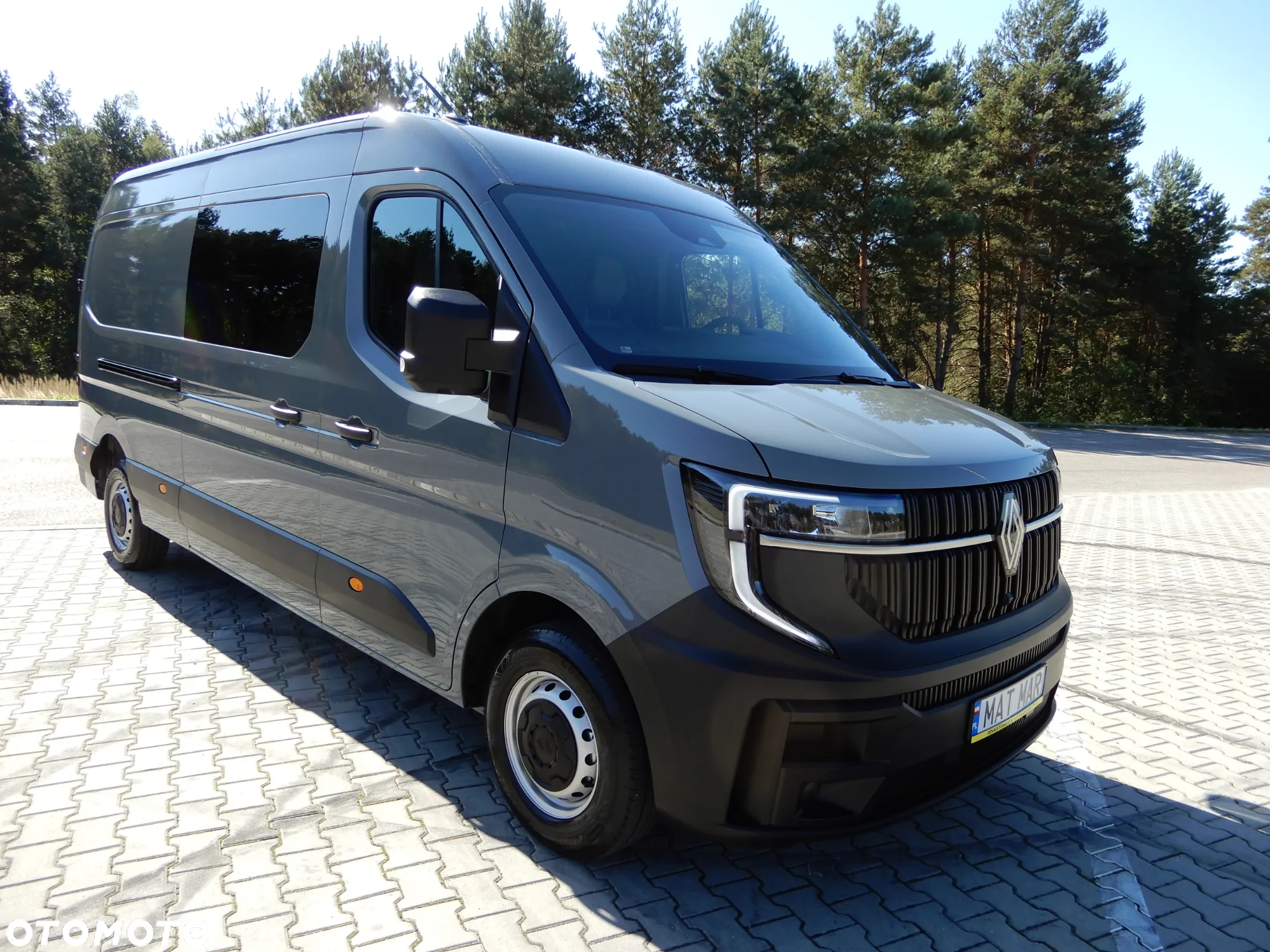 Renault Master 2.0 dCi 130 KM MIXTO Doka Brygadowy Dubel 7-Mio Osobowy+1080 Kg Ładowność HAK 2500 Kg Blaszak Furgon L3H2 Android Auto Carplay GWARANCJA FABRYCZNA STAN AUTA NOWY NIE UŻYWANY - 8