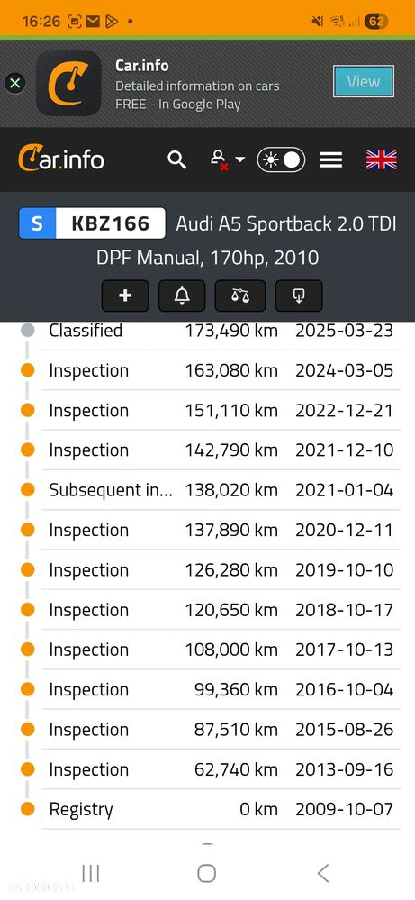 Audi A5 Sportback 2.0 TDI DPF - 6