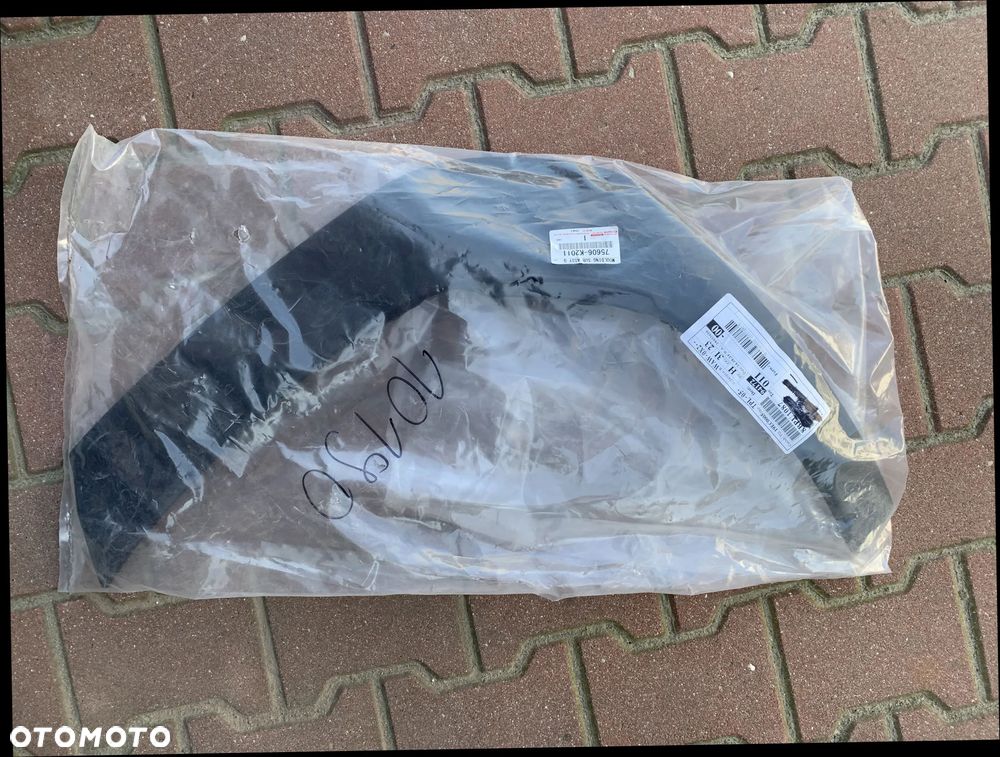 TOYOTA YARIS CROSS 2020- LISTWA BŁOTNIKA LEWY TYŁ LEWA TYLNA NOWA 75606-K2011 - 7