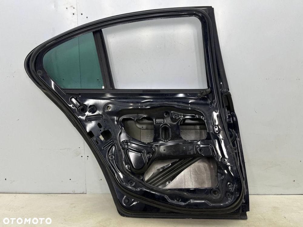 Drzwi BMW 5 F10 10-17r. lewe tylne lewy tył 668 Schwarz II - 14