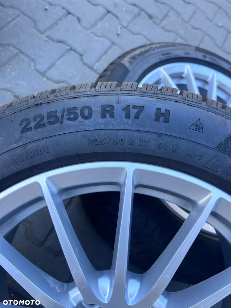 Koła zimowe Audi A4 A5 A6 17'' 225/50r17 Continetal 24r - 7