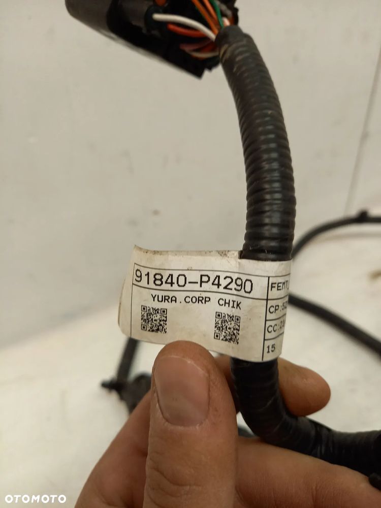 Kia Sorento 4 IV wiązka instalacja zderzaka przod przedniego czujnikow PDC - 2