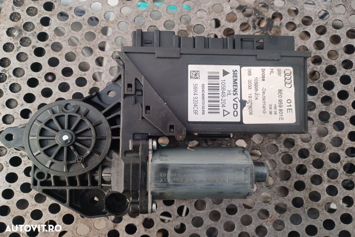 Motoras macara geam fata stanga 0130821765 Audi A4 B7  [din 2004 pana  2008] Avant wagon 5-usi 1.9 - 2