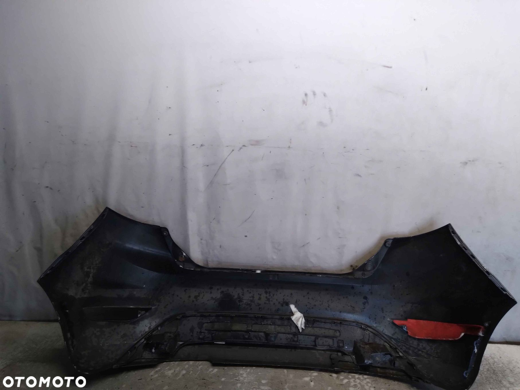 ^ ZDERZAK TYŁ TYLNY DO FORD FIESTA MK7 7 VII NIEBIESKI GRANATOWY - 7