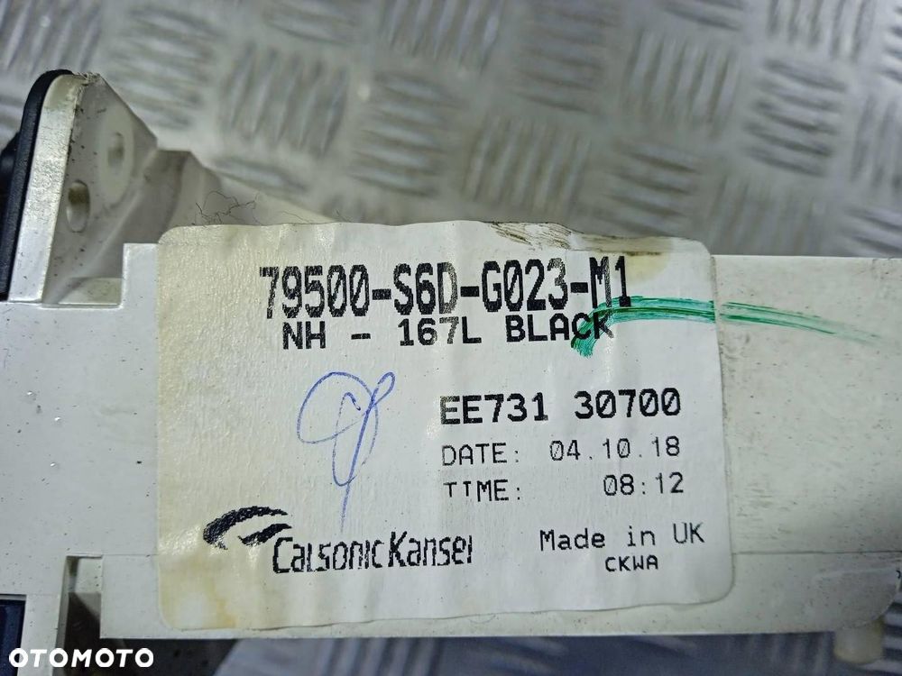 PANEL NAWIEWU HONDA CIVIC 7 79500-C6D-G023-M1 - 3