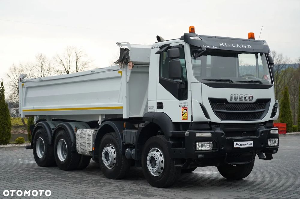 Iveco TRAKKER / 8x4 / WYWROTKA / HYDROBURTA / BORDMATIC / EURO 6 / MEILLER KIPPER - 16