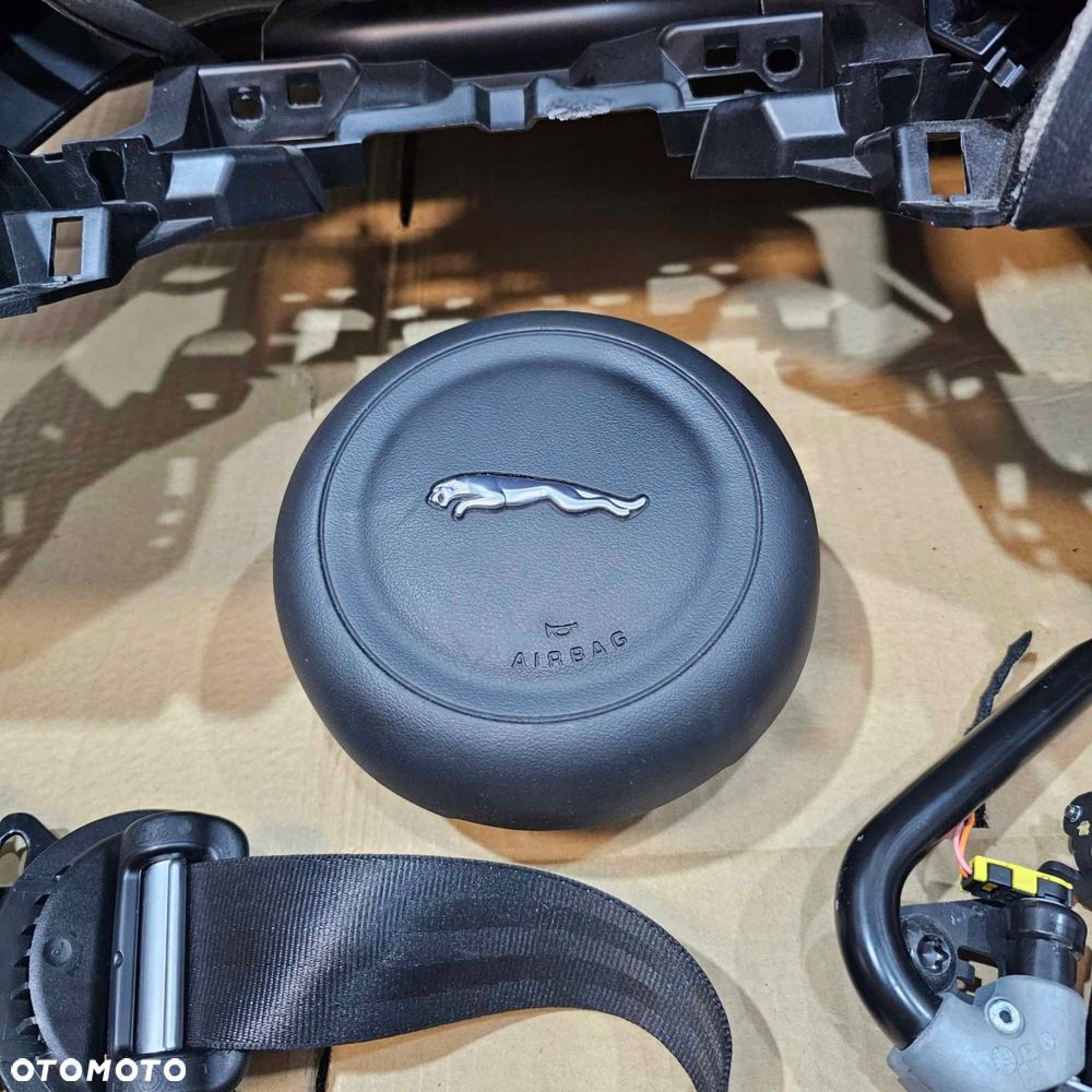 jaguar f-pace x761 konsola deska kokpit parapet pasy poduszka oryginał - 8