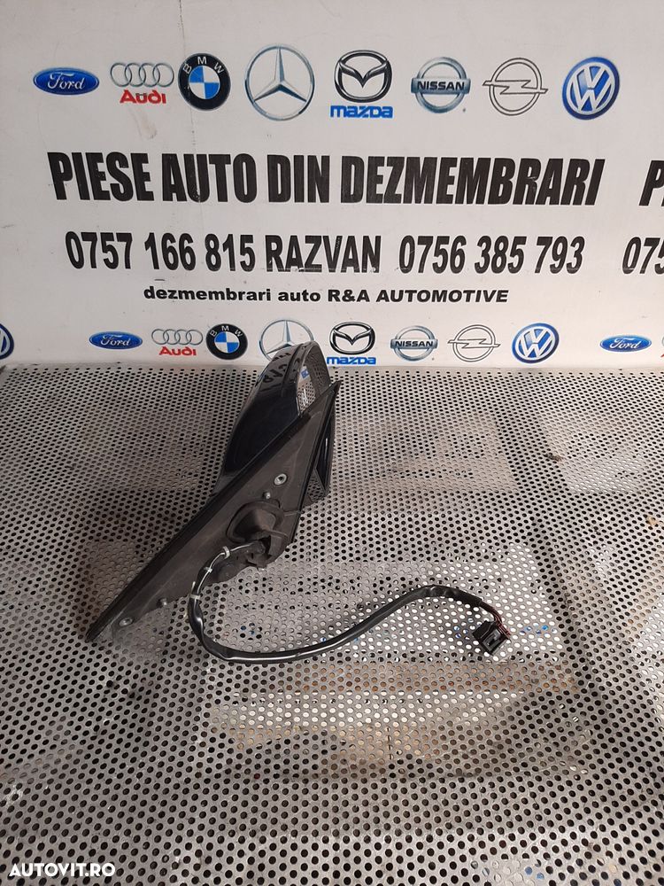Oglinda Dreapta Audi A4 B8 Electrica Incalzita Volan Stanga Vandut De Firma Cu Garantie Livram Oriu - 5
