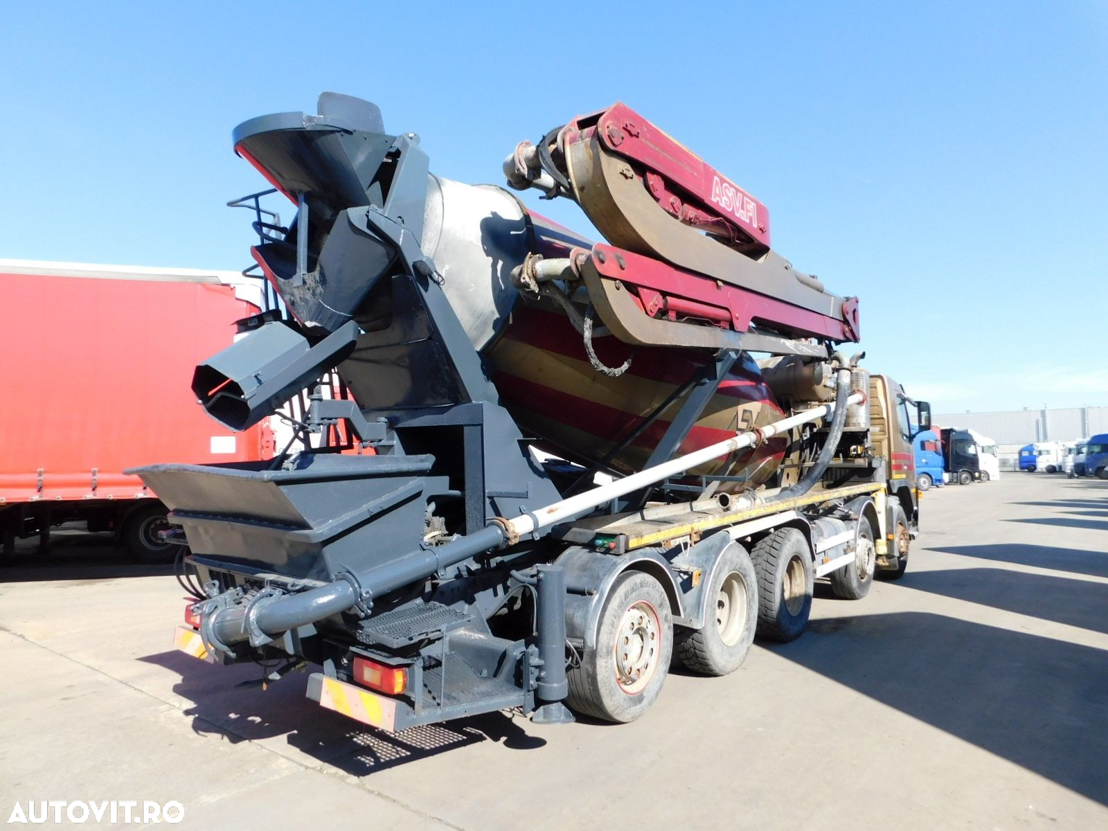 Volvo Pompa de beton cu mixer fm 9 - 3