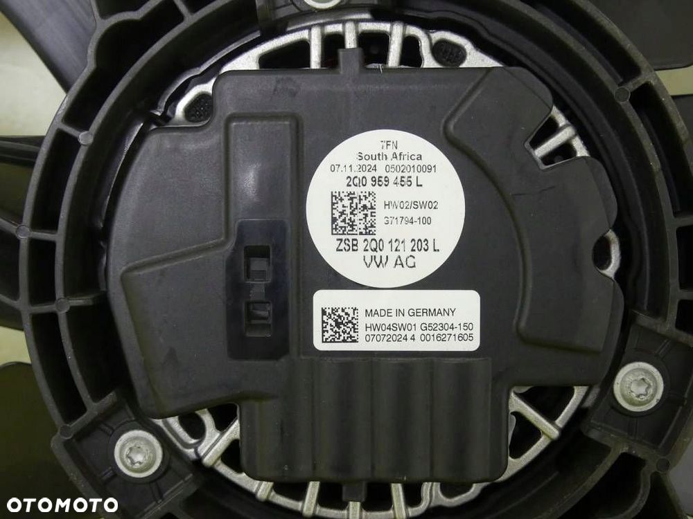 wentylator chłodnicy vw t-roc/taigo/polo 2g/t-cross/fabia/audi a1/17r- nowy - 2