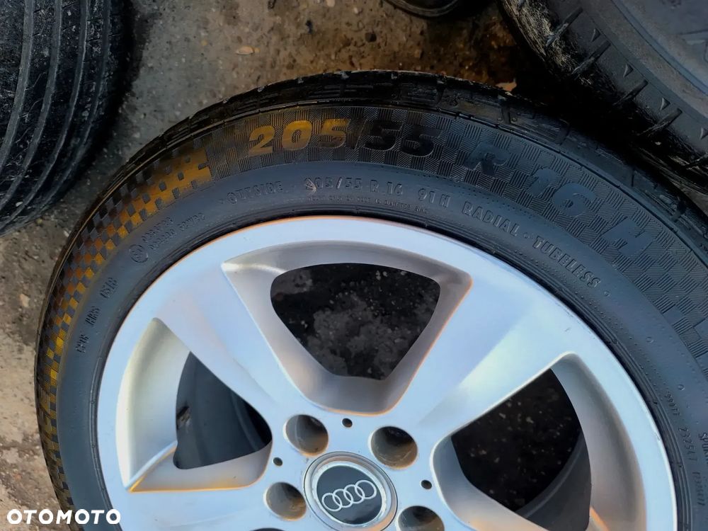 5x112 Felgi Aluminiowe Alufelgi 16 Mercedes Koła Letnie Lato E KLASA W210 W211 C W202 W203 CLK W208 W209 AUDI A4 B5 B6 B7 A6 C5 C6 VW PASSAT SEAT EXEO SKODA SUPERB 5mm Legnica ALU-RAD 205/55 - 13
