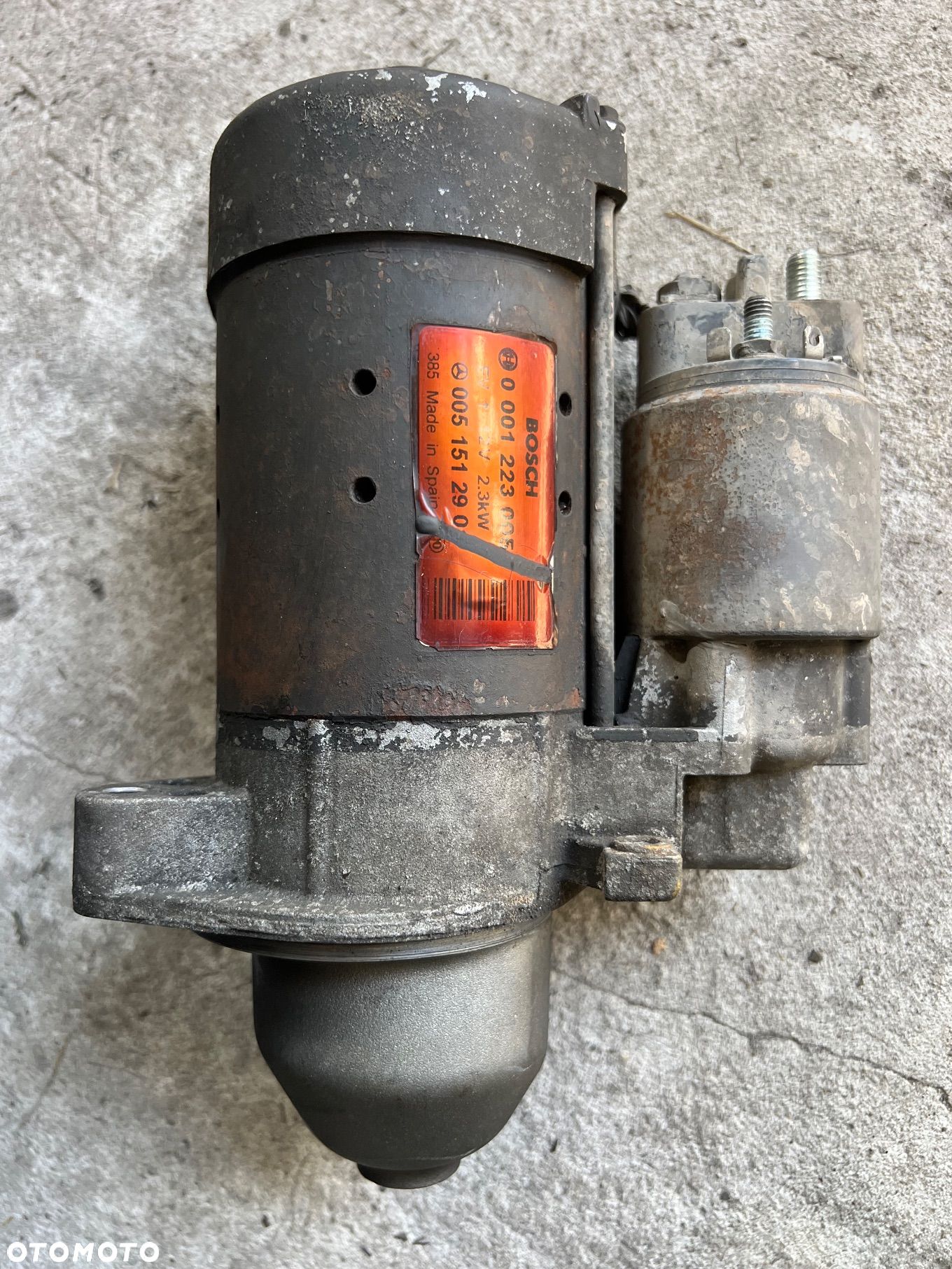 Rozrusznik Mercedes w211 2.7cdi 2.2cdi Bosch 0051512901 - 1