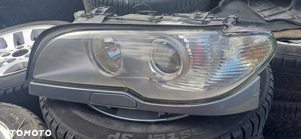 LAMPY BMW E46 COUPE CABRIO LIFT BI-XENON SKRĘTNE KOMPLET PRAWA LEWA LAMPA LISTWY - 7
