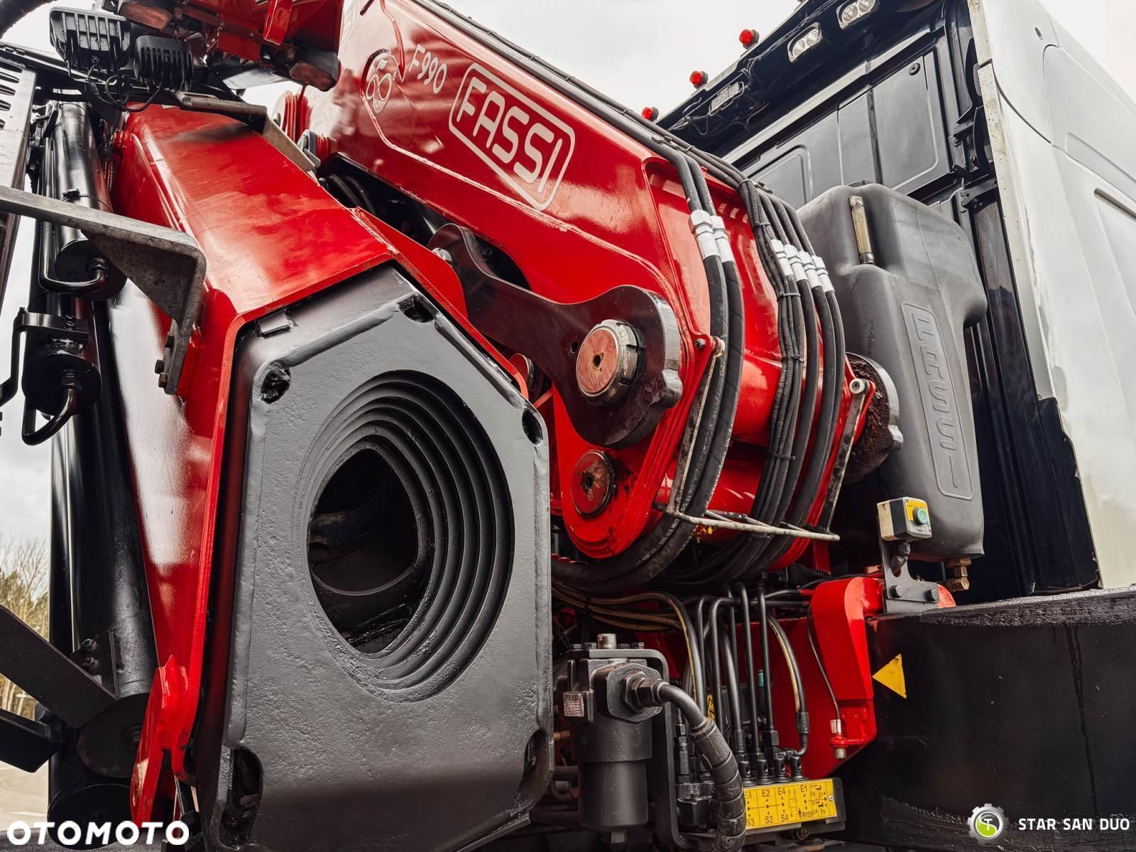 Scania R730 8x2 Fassi F990 FLY JIB HDS Żuraw Crane Kran - 26
