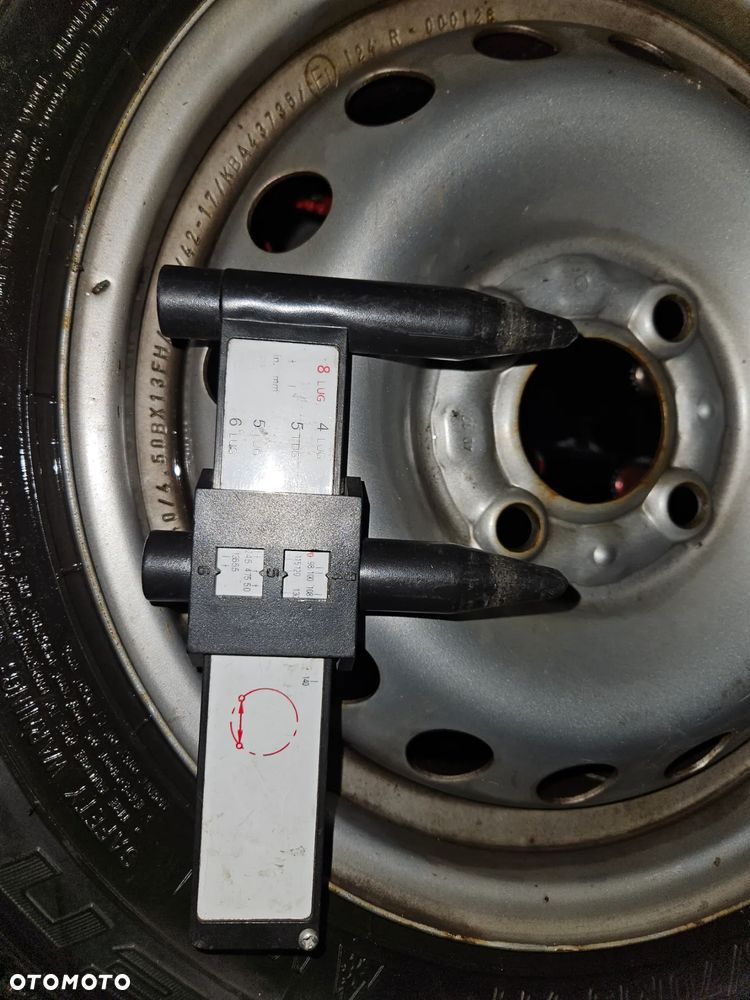 4 koła rozstaw 4x100 145/70r13 zima - 9