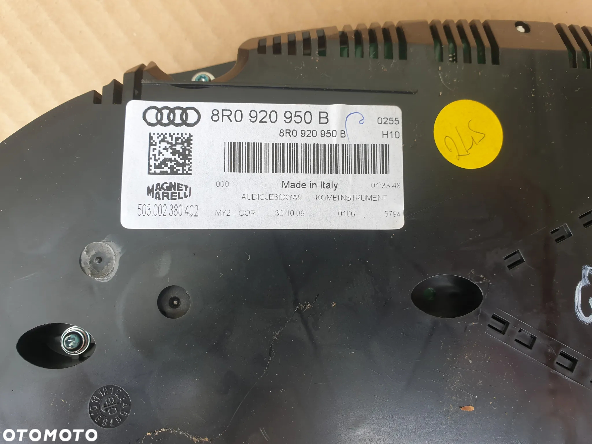 LICZNIK ZEGAR EU 8R0920930K AUDI Q5 - 4