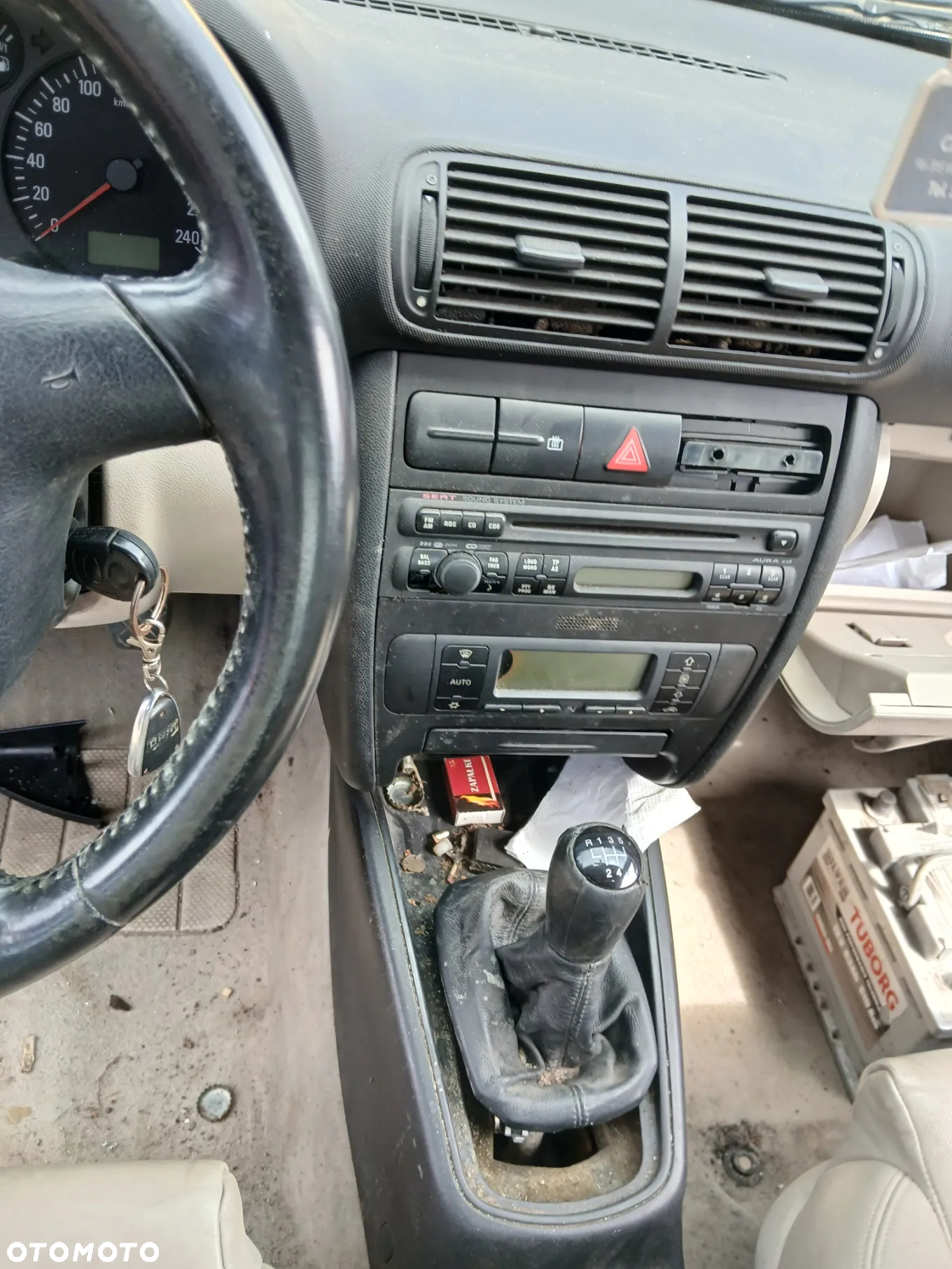 seat toledo II 2 LC9Z fotel fotele kanapa deska kokpit podsufitka boczek boczki klamka podłokietnik - 5