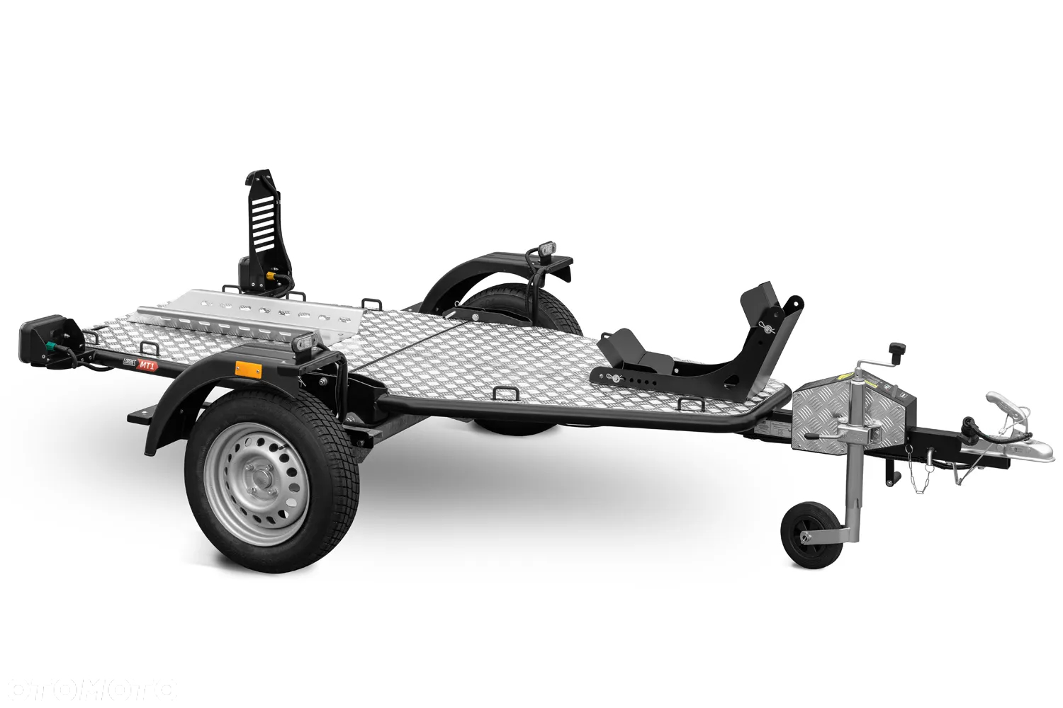 Lorries Przyczepa motocyklowa MT 1 składana uchylna 750kg - 14