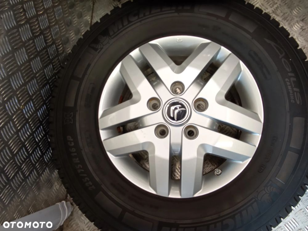 Koła Citroen Jumper Peugeot Boxer Kamper + zapas 6Jx16 et68 5x130 - 4