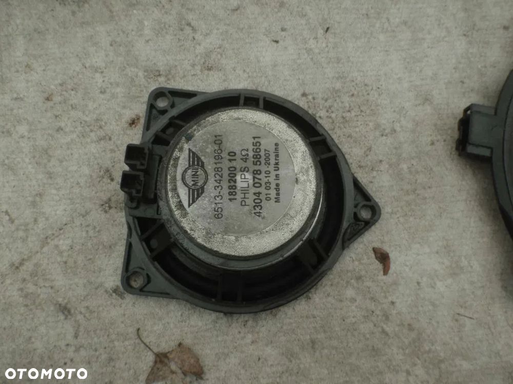 głośnik mini cooper r55 r56 r57 oryginał - 7