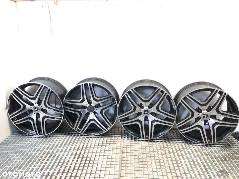 FELGI ALU KOMPLET 20 9J 5X112 66 ET 48  MERCEDES-BENZ KLASA GL (X164) 2006 - 2012 GL 320 CDI 4-matic - 1