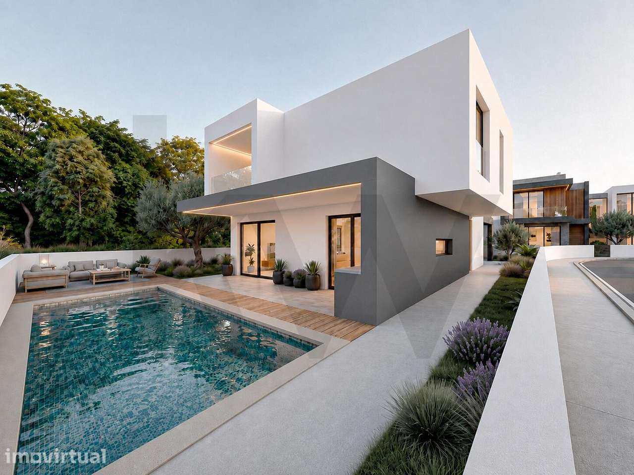 Moradia Contemporânea Aroeira | Inserida em zona Exclusiva de 8 Moradi - Grande imagem: 4/25