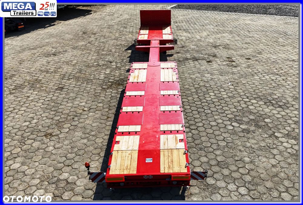 Inny TELEMEGA 13,60 + 7.50 m WYSUWU, 3 osie, ADR EX3, H=890 mm !!! - 15
