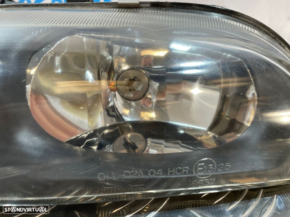 OTICA OTICAS LUPA DIREITA VALEO 88201558DX 88201558 FIAT MAREA 185 ANO 2000 OPTICA OPTICAS FAROL FAROIS ORIGINAL - 8