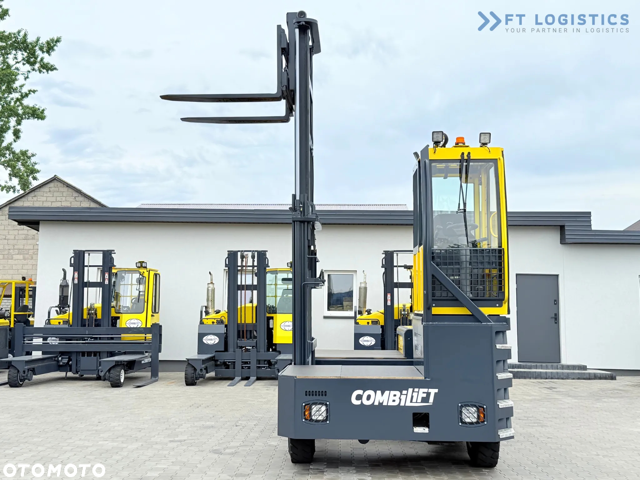 Combilift C6000FSL / DIESEL / DUPLEX - 4100MM / WIDŁY 1400MM / WÓZEK BOCZNY / UDŹWIG 6000KG / WOLNY SKOK / SILNIK DEUTZ / STAN IDEALNY - 36