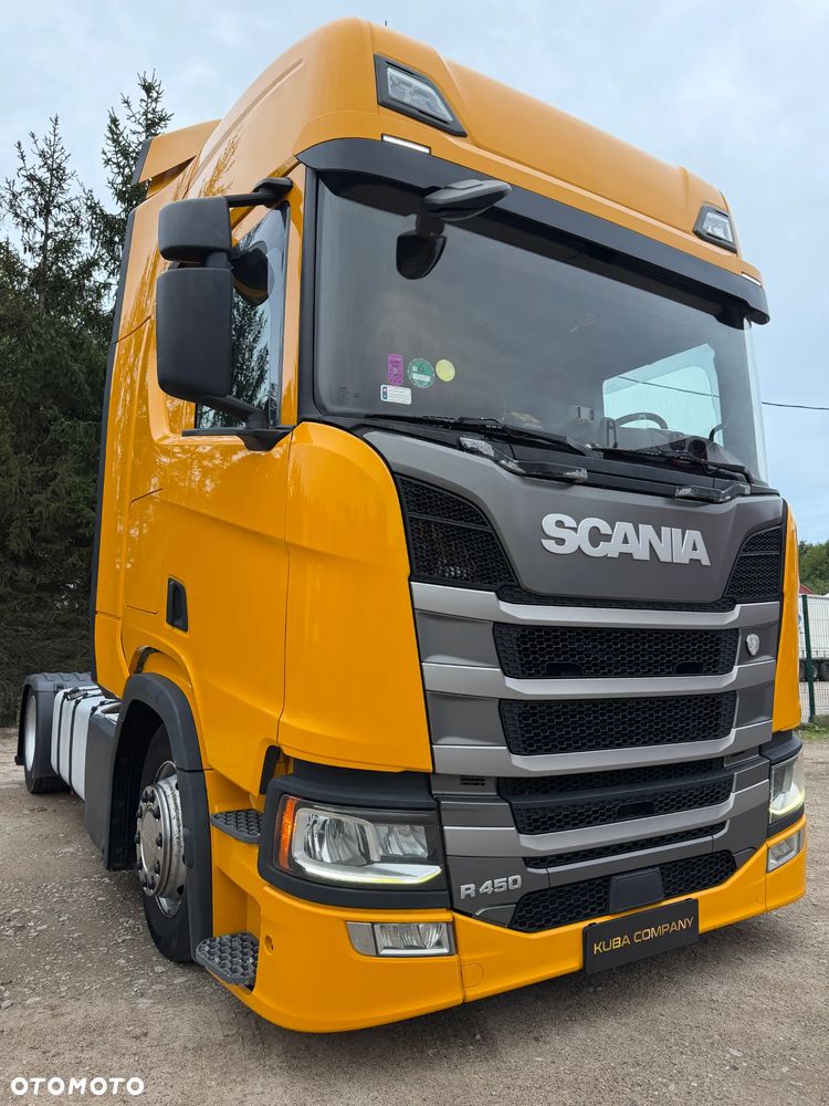 Scania R450 MEGA / NOWE OPONY / 2x LODÓWKA / ZBIORNIKI 1400 L / TACHOGRAF NOWEJ GENERACJI GEN2v2 / LOW DECK / LED / POLSKI SALON / 2019 ROK !! - 35
