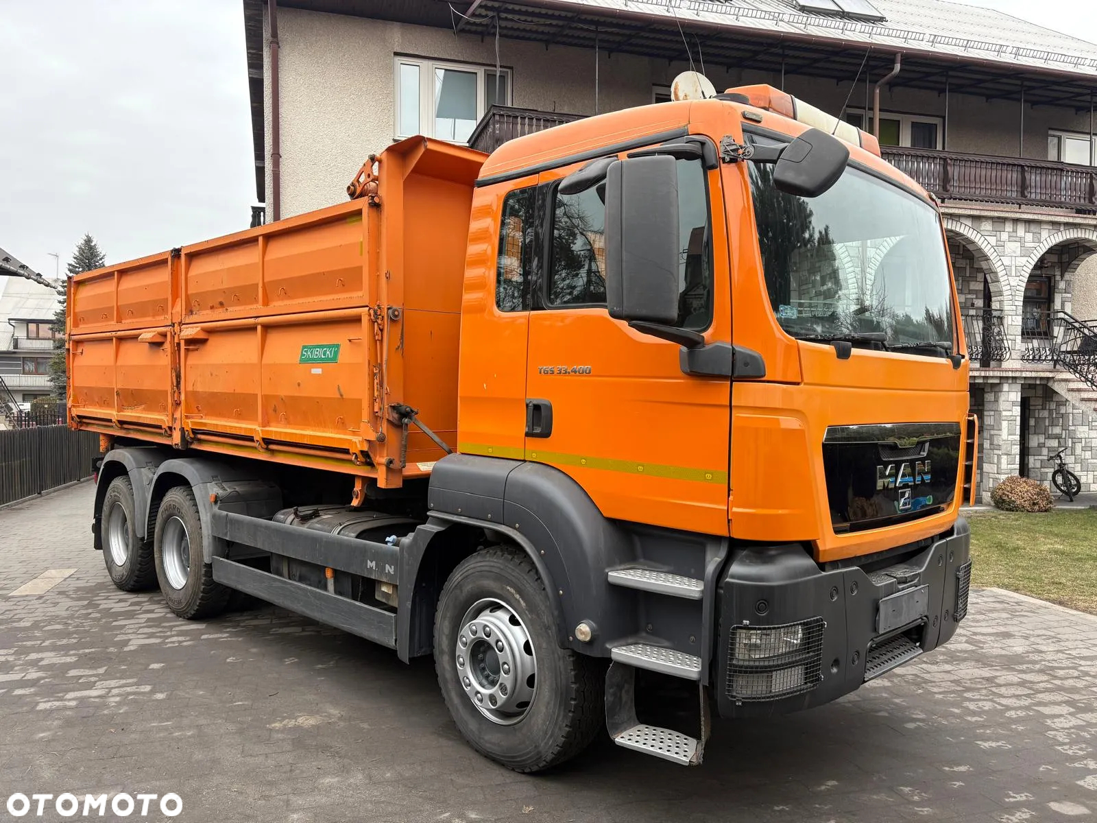 MAN TGS 33.400 / Przebieg jedynie 167.000km!!! / wywrotka / kiper / salon Polska / SKIBICKI / Wywrot 3-stronny / RESOR / 6x4 / MILLER / TGX - 12