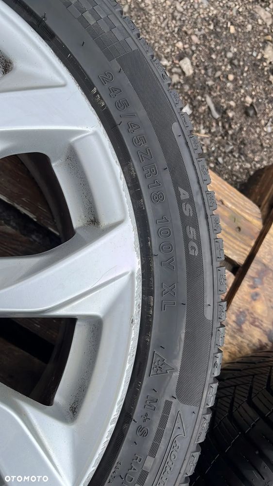 KOMPLET KÓŁ AUDI A6 C7 18 245/45 18 - 12