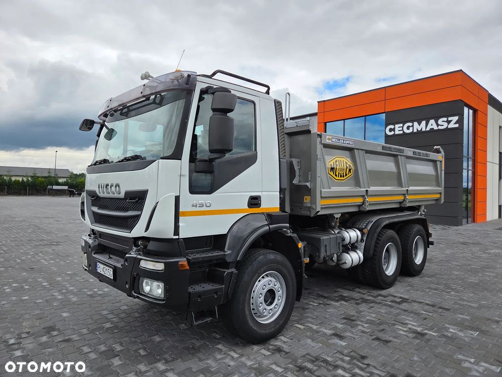 Iveco 450 Trakker / Hydroburta / 6x4 / stan idealny !!! / - 3