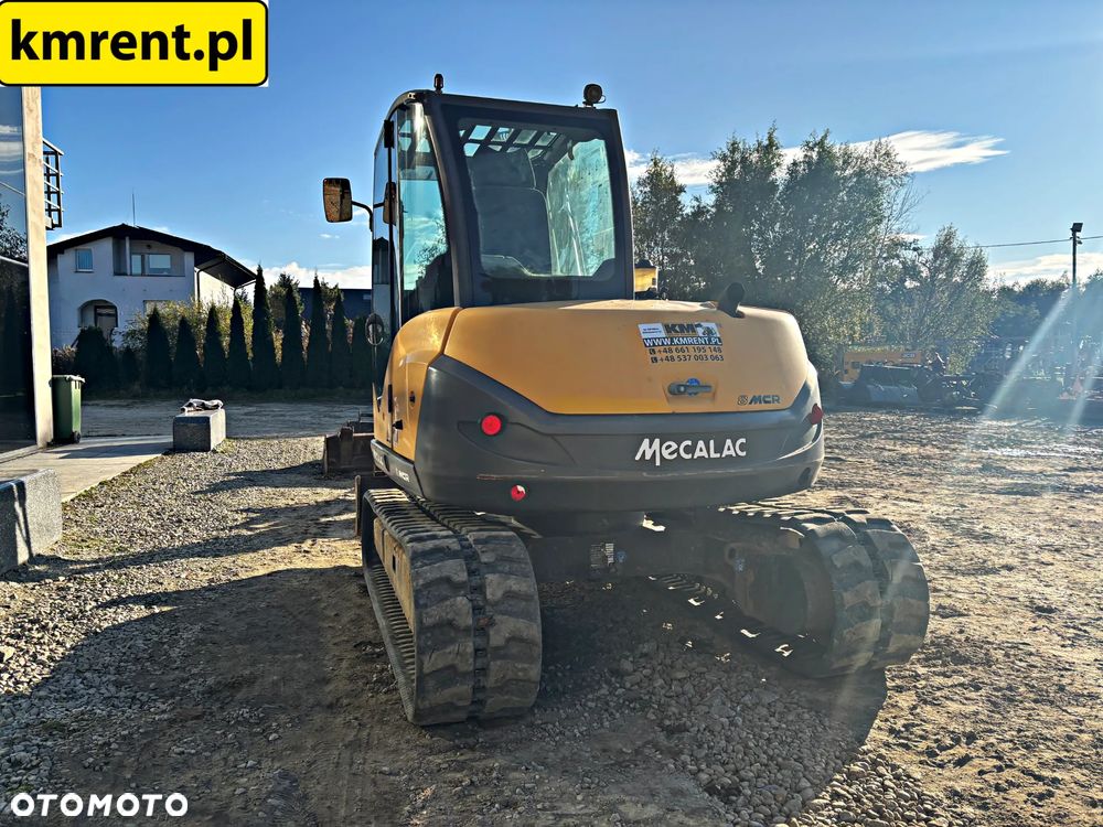 Mecalac 8 MCR MINI-KOPARKA 2016R. | 6 MCR JCB 8055 8080 KUBOTA KX KOMATSU PC88 - 30
