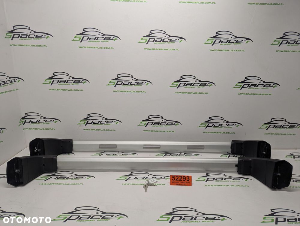 Bagażnik dachowy bazowy belki poprzeczki Mercedes E W212 S212 Sedan 02-16 - 4
