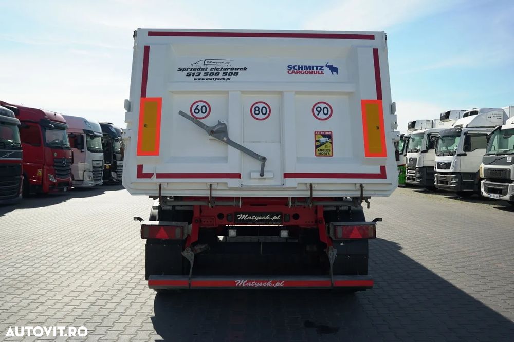 Schmitz Cargobull BASCULATOR SCHMITZ / 27 m3 / ALUMINIU / PUNCT DE RIDICARE / 5.300 KG / JANTE DIN ALIAJ - 12