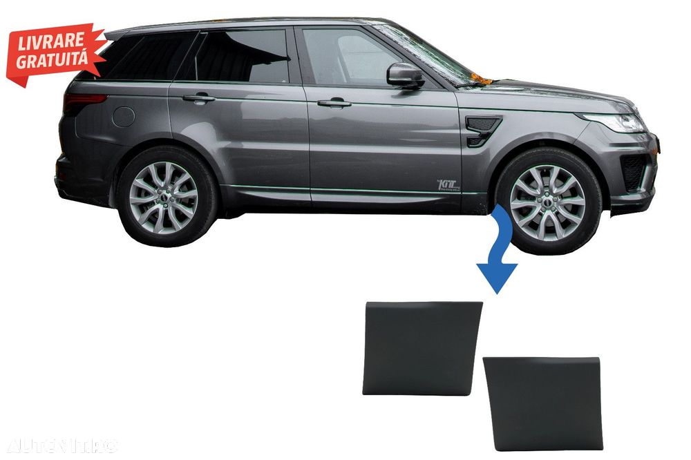 Bandouri Aripi Fata compatibile cu Land Rover Range Rove Sport L494 (2013-up) Negr- livrare gratuita - 1