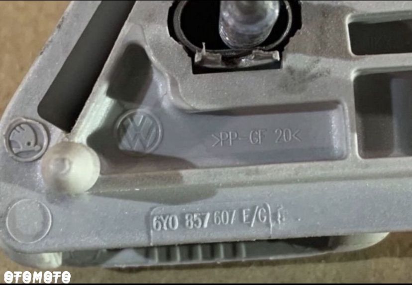 6Y0857607 rączka rączki podsufitki Skoda octavia II 2 - 2