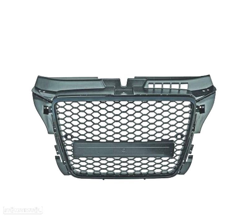 GRELHA FRONTAL AUDI A3 8P 8PA 08-12 LOOK RS3 - 3