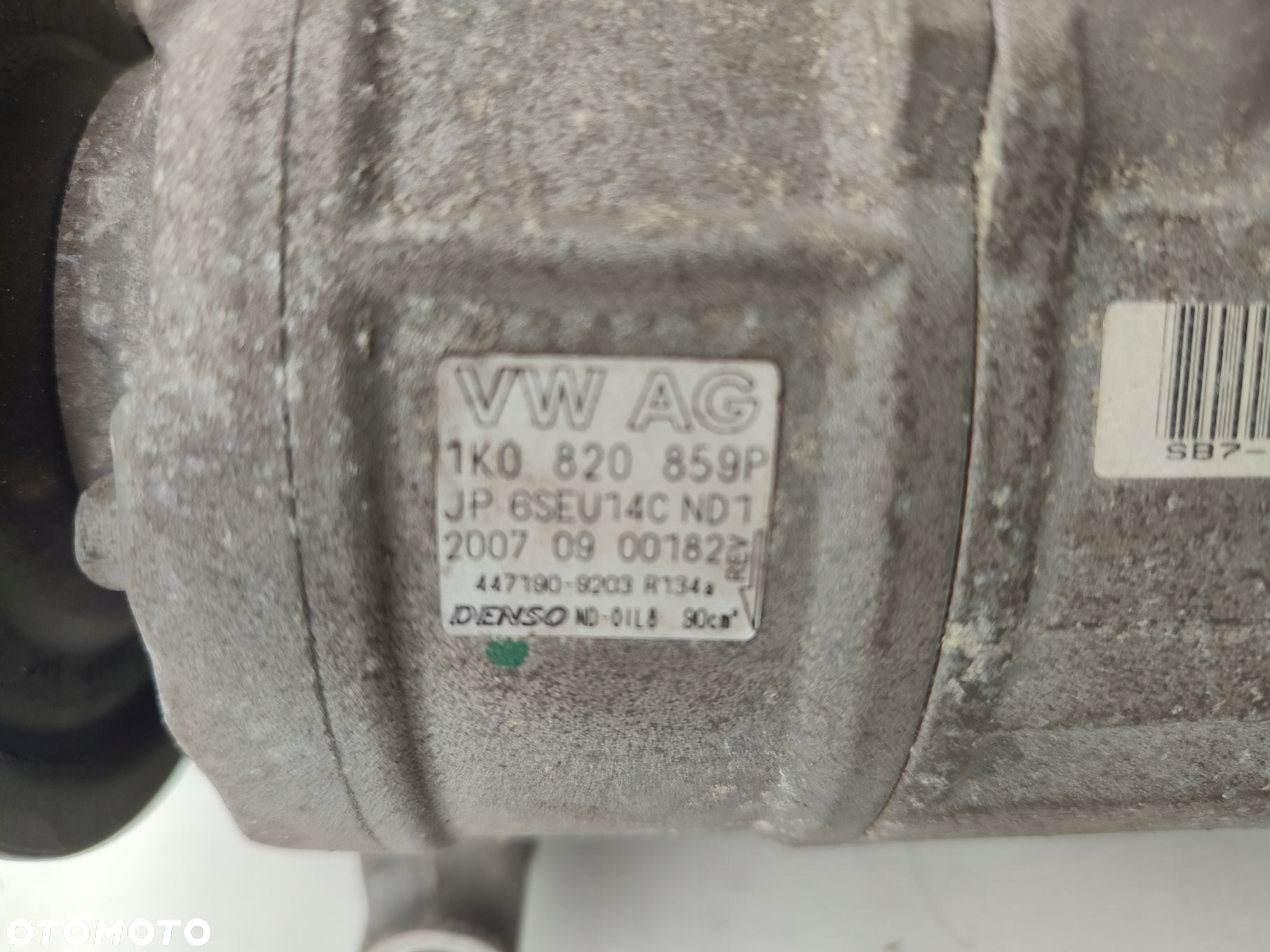 Sprężarka klimatyzacji SEAT LEON II 1.8TSI 1K0820859P ORYGINAŁ - 6