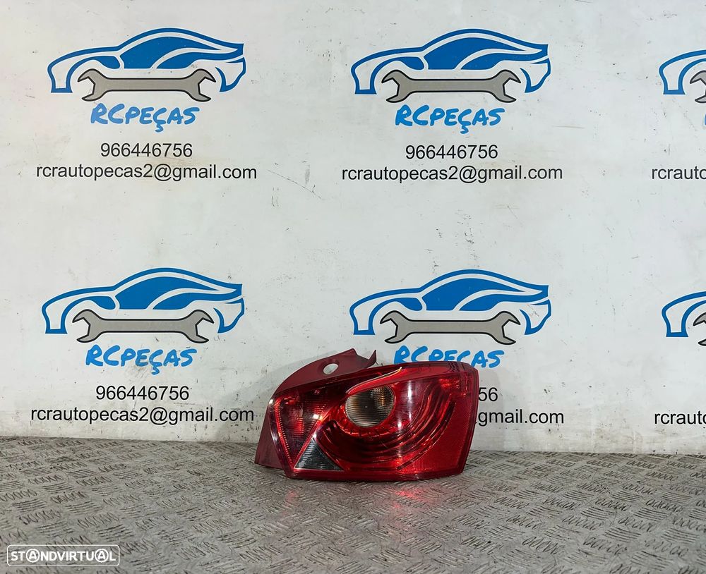 .Conjunto Farolins Led Tras Traseiro Direito Esquerdo Seat Ibiza 6J 5 Portas 6J4945096H 6J4945095G 2008 - 2017 - 10